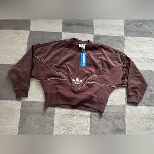 Adidas corduroy sweatshirt brand new with tags